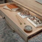 Sauder Sonnet Springs Executive Desk - Pebble Pine-7