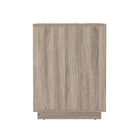 Manhattan Comfort Soren 26" Contemporary 2-Drawer Nightstand - Natural Oak-Built to last: Made with durable materials and quality construction