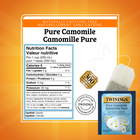 Twinings Pure Camomile Herbal Tea Bags - 50 Pack-Steep one tea bag in freshly boiled water for 3 to 4 minutes according to desired strength