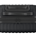 Bugatti Tokyo Collection 21.50" Hardside Carry-on Luggage - Black-Lined interior with dividing panel, practical pockets, and tightening straps to keep content organized and in place