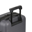 Bugatti Dubai Collection 21.5" Hardside Carry-on Luggage - Charcoal-Signature lined interior with dividing panel, practical pockets and tightening straps to keep content organized and in place