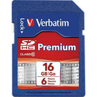 Verbatim 16GB Premium SDHC Card-16GB capacity