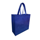 Reliabag Reusable Non-Woven Handle Bags - 15.5"W x 6"D x 15.5"H - Blue - 25 Pack-Reusability: Non-woven handle bags are designed to be reusable