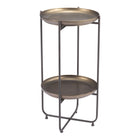 Zuo Bronson Accent Table - Bronze-Colour: Bronze