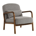 Modway Charlie Boucle Upholstered Armchair - Taupe-Modern Accent Armchair