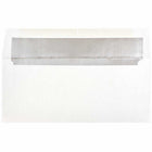JAM Paper 3.78" x 8.18" Foil Lined Invitation Envelopes - White with Silver Foil - 50 Pack-Quantity: 50/pack, Mail to impress