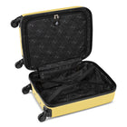 Atlantic - Swerve 19" Hardside Carry-on Luggage - Lemon Meringue-Retractable push-button handle locks into place when extended