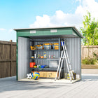 Outsunny 7'x 4' Outdoor Storage Shed-Stable build with reinforced walls and ventilation
