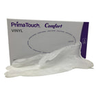 Primatouch Comfort Vinyl Powder-Free Examination Gloves - Clear - Large - 100 Pack-Cost effective latex-free alternative