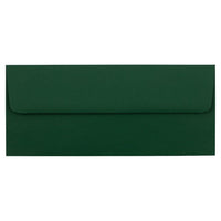 JAM Paper #10 Business Envelopes - 4.125" x 9.5" - Dark Green - 1000 Pack-Colour: Hunter Green / Forest Dark Green