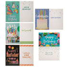 Jam Paper Birthday Cards, Birthday Bash Assortment - 10 Pack-Cards are made from smooth 65 lb cardstock and are designed to fit cash, checks, and gift cards