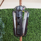 EnerG+ 1500-Watt Umbrella Mount Infrared Electric Patio Heater-IP34 certified water resistant and weatherproof rating makes this safe for use outdoors, even in wet or rainy environments. No need to put it away every day.