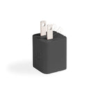 LOGiiX Vibrance Power Cube 30W USB-C Wall Charger - Black-Compact & colourful Vibrance Power Cube Mini charges smartphones up to 3x faster