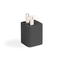 LOGiiX Vibrance Power Cube 30W USB-C Wall Charger - Black-Compact & colourful Vibrance Power Cube Mini charges smartphones up to 3x faster