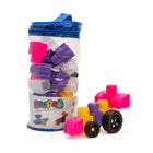 Snapo Jr. Building Blocks Princess Creator Kit - 40 Pieces-This kit includes 40 pieces: Standard Blocks, Wheels, Propellors, Specialty Blocks (Axels, slopes, etc.)