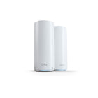 Netgear RBE772-100CNS Orbi 770 Series Full Home Tri-Band Mesh - Wi-Fi 7 System - 2 Pack-Cutting-edge WiFi 7 performance, whole-home WiFi with up to 11Gbps WiFi speeds & 360° coverage up to 5,500 sq. ft., from the front door to the back yard