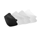 Globe Hynaut 4-Ply Non-Medical KN95 Face Mask - Black - 50 Pack-Tested to exceed 95% protection