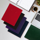 Blueline - NotePro Hardcover Twin-Wire Notebooks - 9-1/4" x 7-1/4" - Assorted Colours - 5 Pack-7