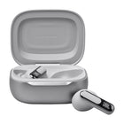 JBL Live Beam 3 True Wireless Noise Cancelling Closed-Stick Earbuds - Silver-You can customize every aspect of your JBL Live Beam 3 earbuds with the 1.45-inch touchscreen display on your Smart Charging Case. The display gives you full control of your sound on any devices - laptop, TV, smartphones, or tablets -, without needing to access the JBL App on your smartphone