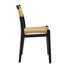 Plata Imports Rideu Armless Chair-Versatile for the dining room or as an accent piece