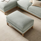 Modway Roscoe Fabric Ottoman - Mist-Pocket Coil + Sinuous Springs