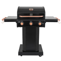 Kenmore 3 Burner Pedestal Gas Grill - Black/Copper-Fuel Type: Propane.