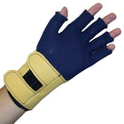 Impacto 725-02 3/4 Finger Impact Glove Liner W/wrist Support, Large-Anti-impact and anti-vibration glove with wrist support