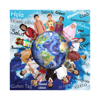 MOJO Hello World! Jumbo Photographic Floor Puzzle-The sights & sounds of the farm are vividly introduced in this classic starter jigsaw puzzle