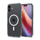 Spigen Crystal Flex MagFit for iPhone 16 - Crystal Clear-It comes with a simple, clean design, and dual-layer defense