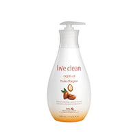 Live Clean Replenishing Liquid Hand Soap - 500 mL - Argan Oil-Grape Seed and Olive Leaf Extracts help to protect the skin’s moisture barrier