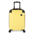 Atlantic - Swerve 19" Hardside Carry-on Luggage - Lemon Meringue-Reinforced corners protect wear points from rough baggage handling