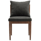 Modway Remington Wood Dining Side Chair - Charcoal-8