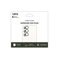 TUFF8 Camera Guard - Samsung S24 Plus-9H hardness for scratch resistance