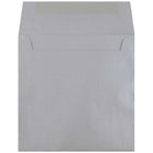 JAM Paper 6.5" x 6.5" Square Metallic Invitation Envelopes - Stardream Silver - 25 Pack-Size: 6 1/2 x 6 1/2 inches