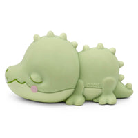 tonies Sleepy Crocodile: Bedtime Story from the Sleepy Jungle Tonie Figurine-Tracklist: Nightfall in the Jungle, Crocky & The Red Parrot, Take Me to the Waterfall, Frog Friend, Build Our Cave, A Ride on the Turtle's Shell, Back to the Jungle Total Run Time: Approx. 38 minutes
