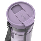 Contigo DualSip Plastic Water Bottle with 2-Way Lid and Carrying Strap - 28 oz (828 ml)-Cup holder friendly: Fits seamlessly in car and gym cup holders