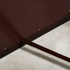 HOMCOM Full Length Mirror - 20.1" W x 57.9" H - Brown-Overall Dimensions: 20.1" W x 14.6" D x 57.9" H (51 x 37 x 147 cm) 