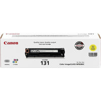 Canon 131 Yellow Toner Cartridge (6269B001)-Standard toner cartridge, up to 1500 pages