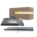 IntekView Ideal Keyboard Tray - 30" x 10" - Right-Handed-Tray angle indicator