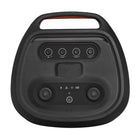 JBL PartyBox Ultimate - Massive Party Speaker with powerful sound, multi-dimensional lightshow, and splashproof design-Bring live talent into the mix. It’s easy to sing and play along using the guitar and dual mic inputs. With karaoke EQ tuning and the built-in lightshow, everybody’s gonna sound—and look—like a superstar.