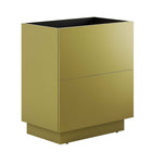 Modway Quantum 30" Bathroom Vanity Cabinet - Gold-Modern Bathroom Vanity