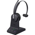Yealink WH64 Mono Wireless Headset - UC-The WH64 is a wireless headset for business communication. It integrates DECT and Bluetooth modes, offering efficiency and flexibility.