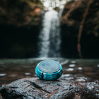 Speaqua Barnacle Pro 2.0 Portable Waterproof Bluetooth Speaker with Built in Storage - Tidal Blue-Recharges quickly with an included Type-C cable