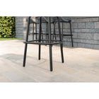 Suncast Outdoor Bar Stools - Cool Grey - 2 Pack-All weather construction provides water resistance and UV protection