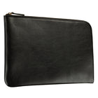 Gry Mattr Vegan Leather Laptop Sleeve - Black-Fits most 14" laptops and devices