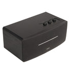 Edifier D12 Integrated Bluetooth Desktop Stereo Speaker - Black-Quality wooden enclosure minimizes acoustic resonance and outputs a rich and warm sound