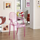 Modway Casper Dining Armchair - Pink-Stackable