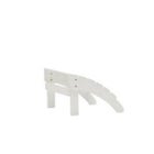 Backyard Lifestyles Footrest - White-Stain Resistant and Easy to Clean.