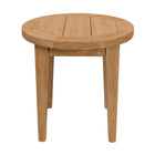 Modway Brisbane Teak Wood Outdoor Patio Side Table - Natural-6