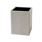 Martha Stewart Linen Pencil Cup - Grey-Comes in Grey linen finish